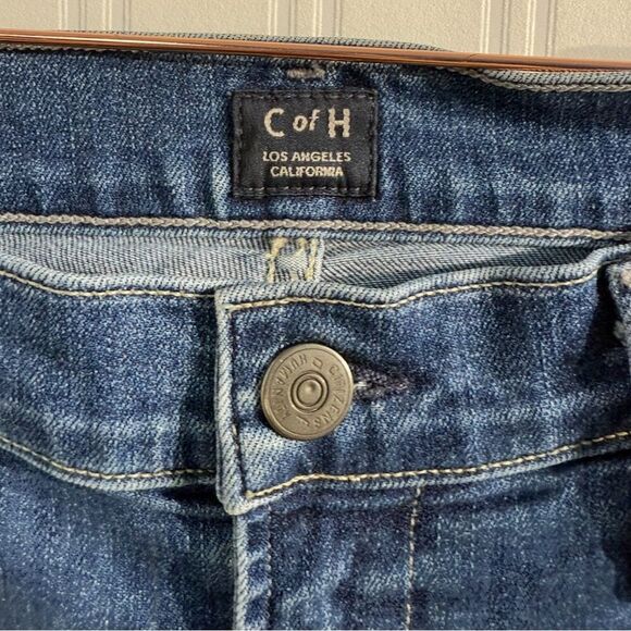 Citizens of Humanity Jeans Rocket Crop High Rise Skinny Raw Hem Stretch Size 28 - Picture 9 of 12